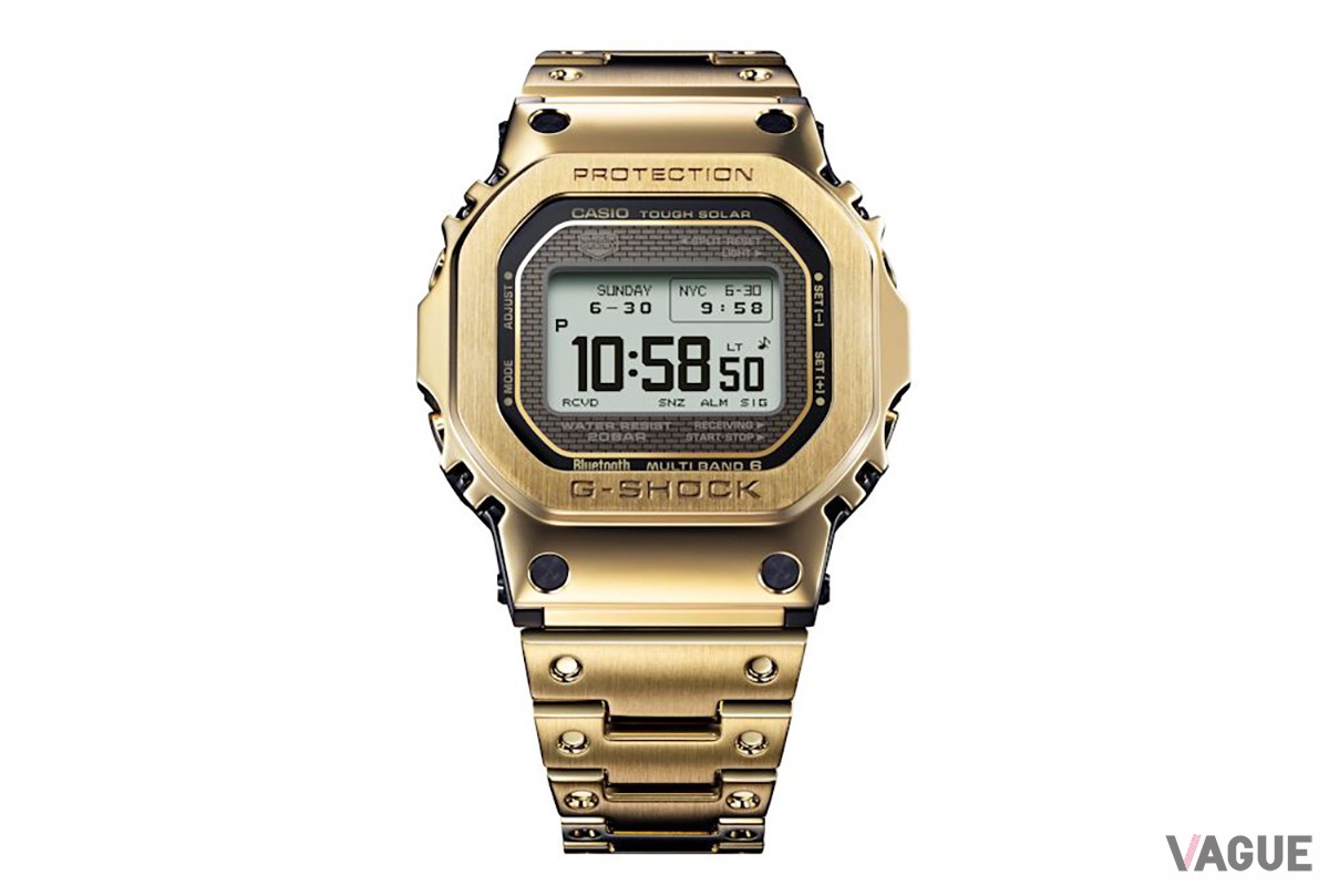 「カシオ フルメタルG-SHOCK GMW-BZ5000GD-9」ゴールド 10万2300円（消費税込）