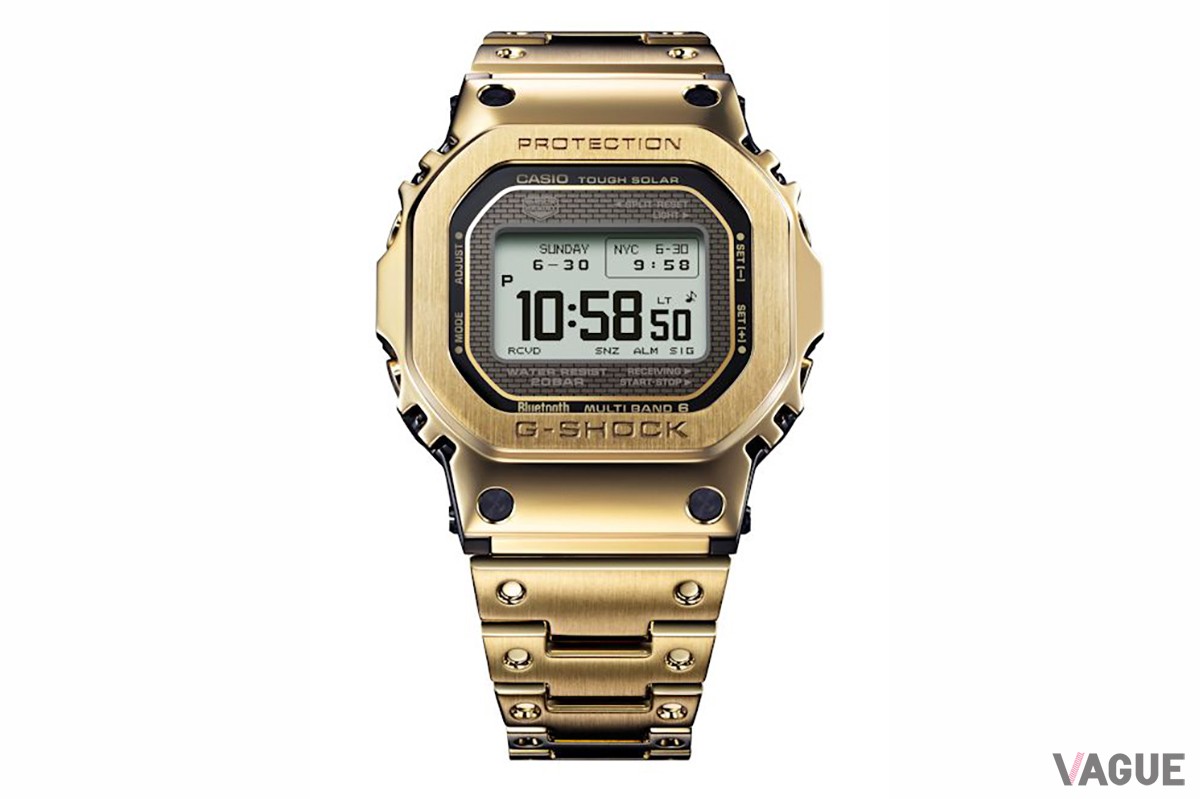 「カシオ フルメタルG-SHOCK GMW-BZ5000GD-9」ゴールド 10万2300円（消費税込）