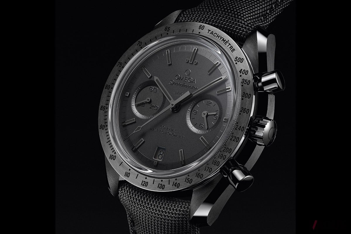 ケースとベゼル、インダイヤル、ムーブメントまで全てブラックで統一したオールブラックモデル「Ref.310.92.44.51.01.003」（226万6000円  消費税込）