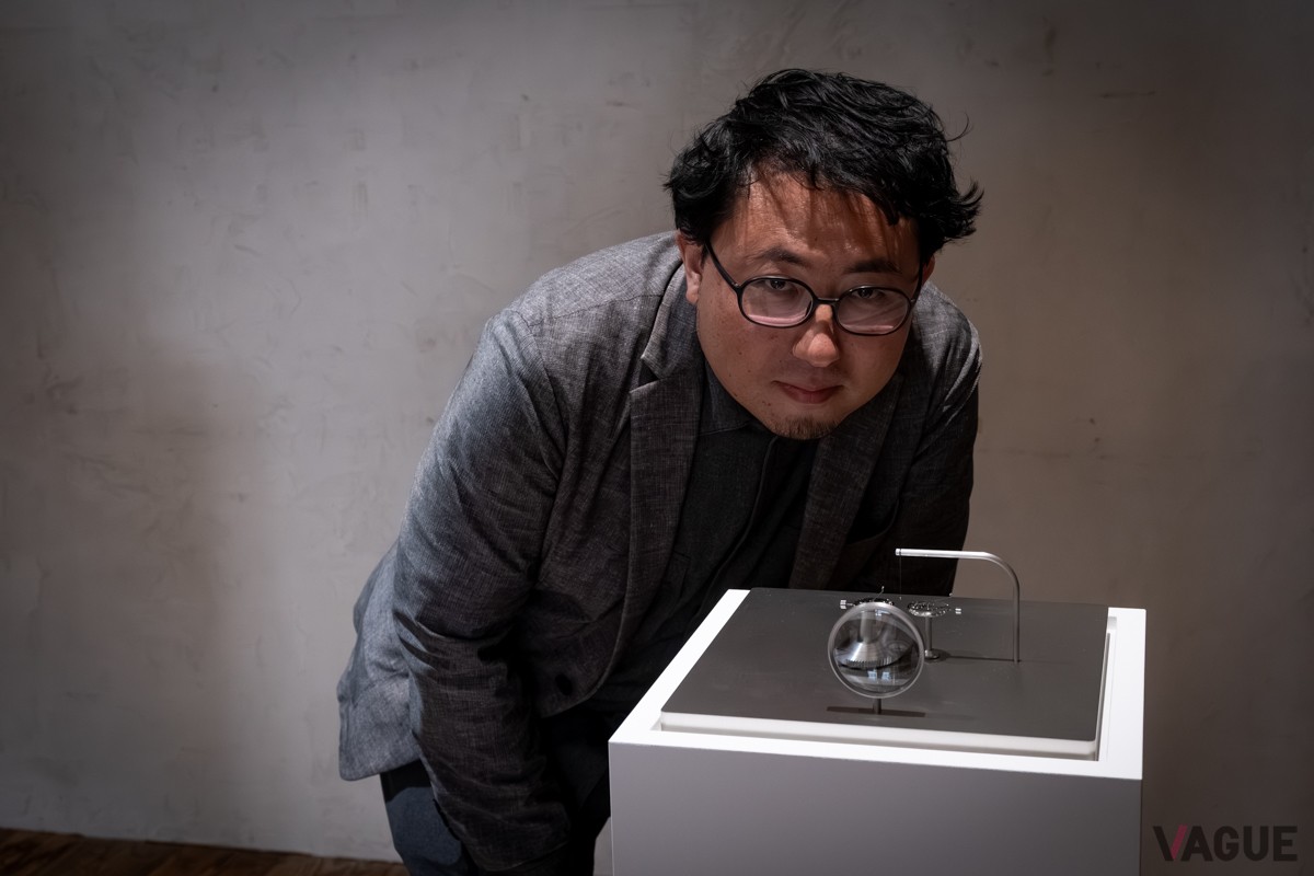「時の交わり　|　Intersection of Time」を担当した檜林勇吾氏は、セイコーウオッチでグランドセイコーのTokyo Lionシリーズにも携わっているデザイナー