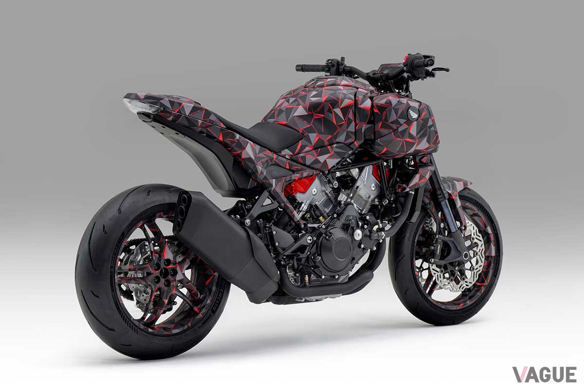 世界初公開されたホンダの次世代コンセプトモデル「V3R 900 E-Compressor Prototype（ブイスリーアール900 イー コンプレッサー プロトタイプ）」