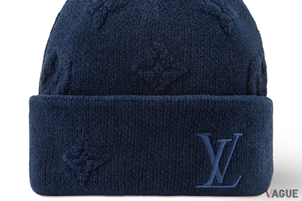 ビーニー・LV クラッシュ モノグラム・ヘリテージ：8万9100円