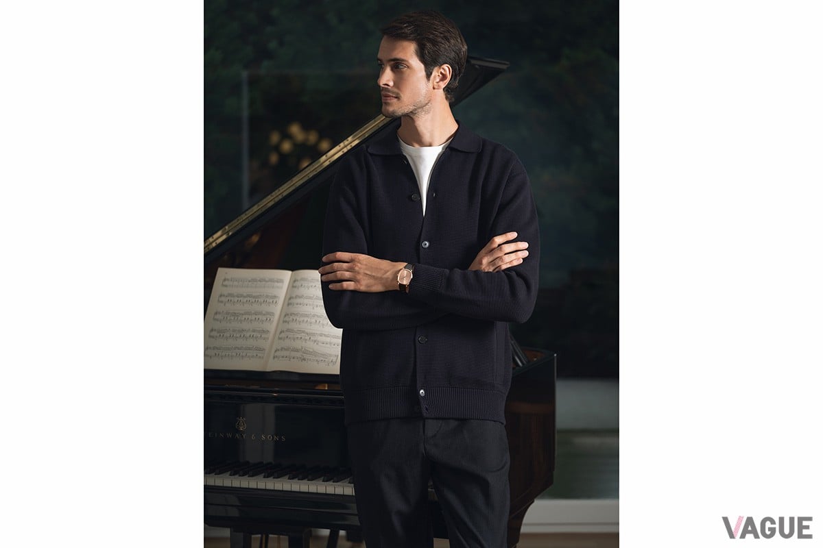 シンプルだからこそ汎用性も抜群。幅広いファッションにすんなりとマッチするはず