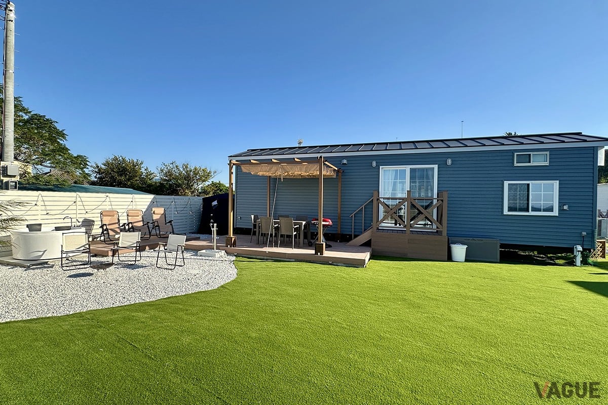 ヴィオラ：テントサウナとジャグジーを用意