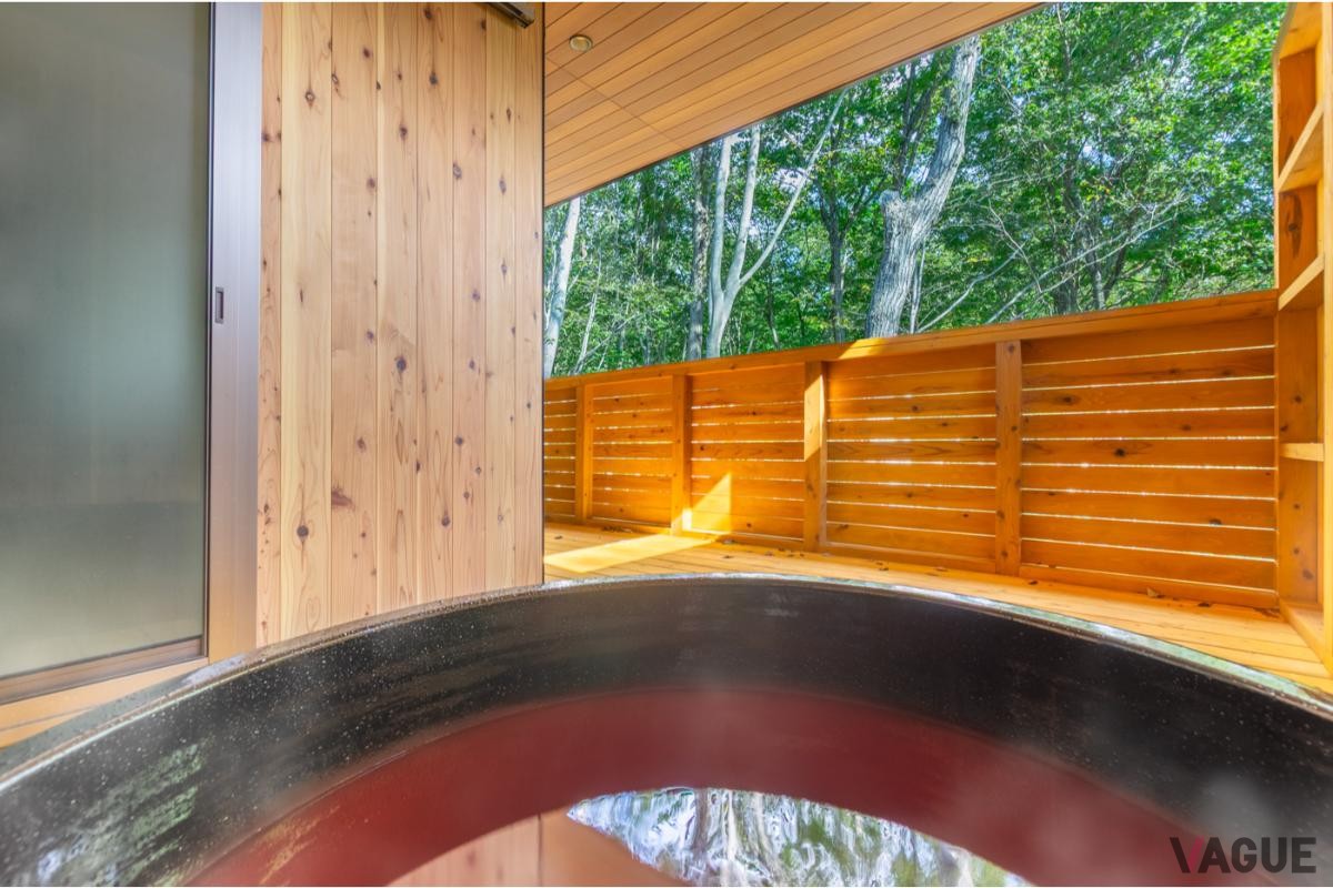 WONderful View Villa：露天風呂
