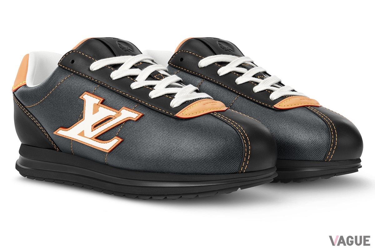 LV バターソフト スニーカー（デニム風カーフレザー仕様）：22万円