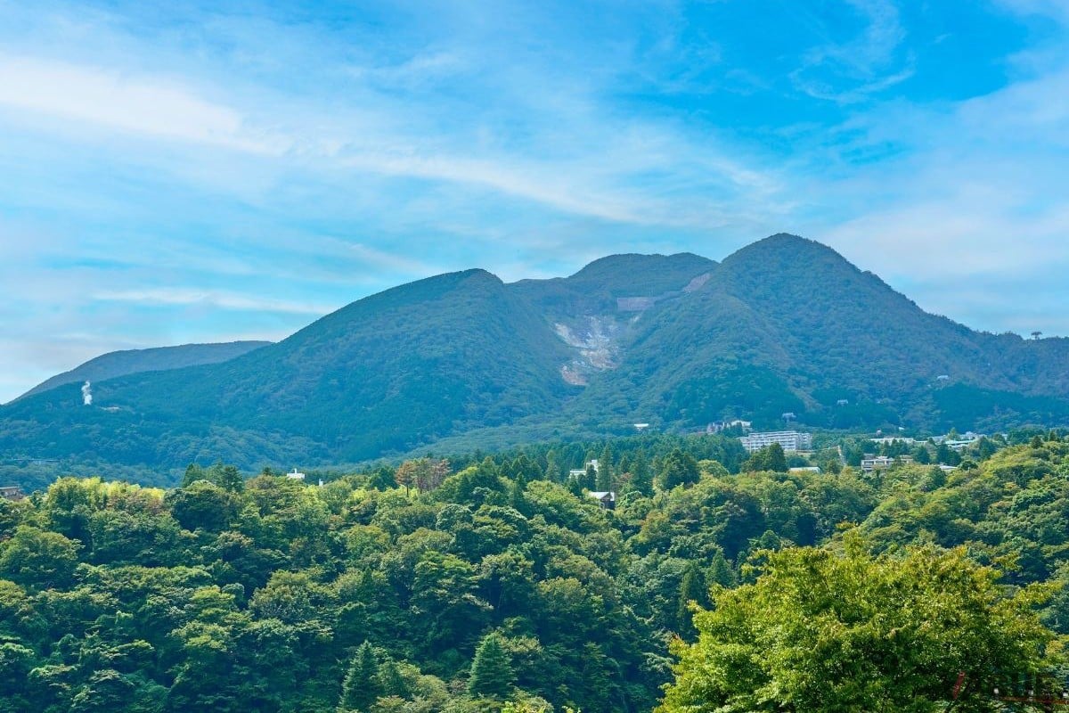 箱根山の景色