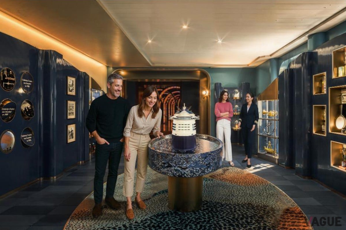 ヴィンテージコレクションの展示も