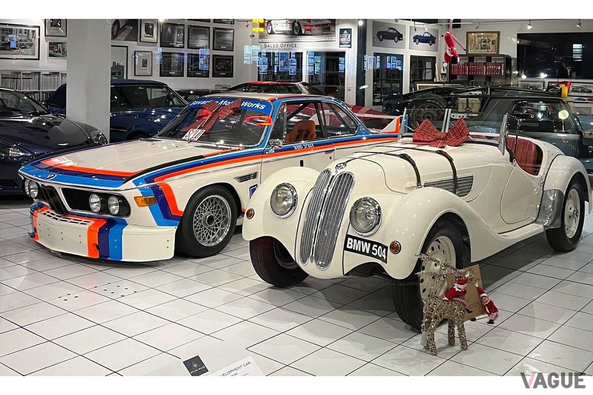 BMW M社の前身であるBMW Motorsport GmbHが初めて手がけたシャシーナンバー「E9/R1」の「3.0 CSL Werks」（C）ディラン・マイルズ