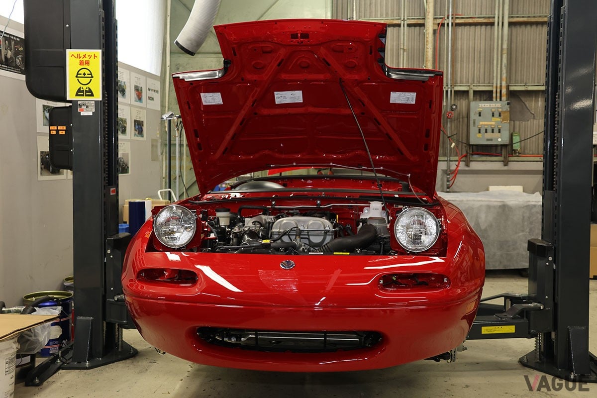 マツダE＆Tでの“クラシックマツダ”の作業風景