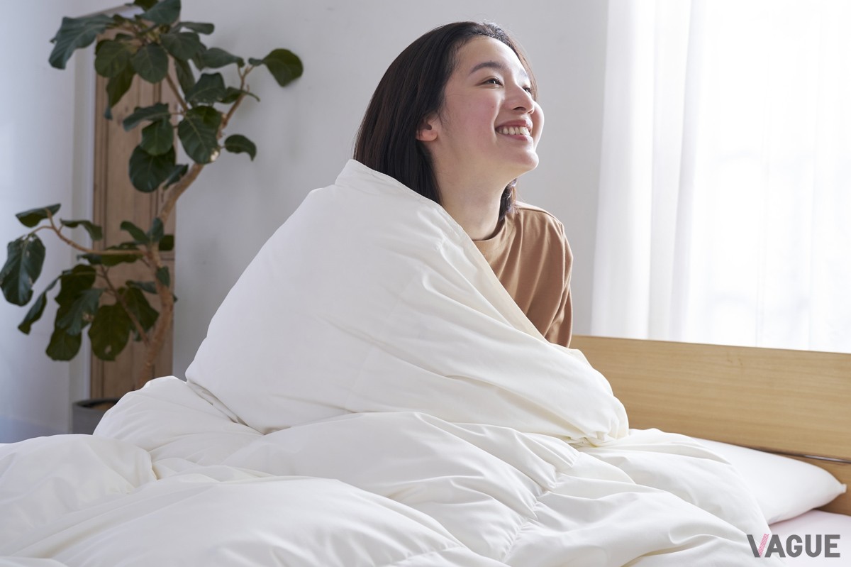 季節を超えてオールシーズン快適に使える、とろふわのタッチの肌触りを実感できる「#003 torofuwa通年使い羽毛ふとん」