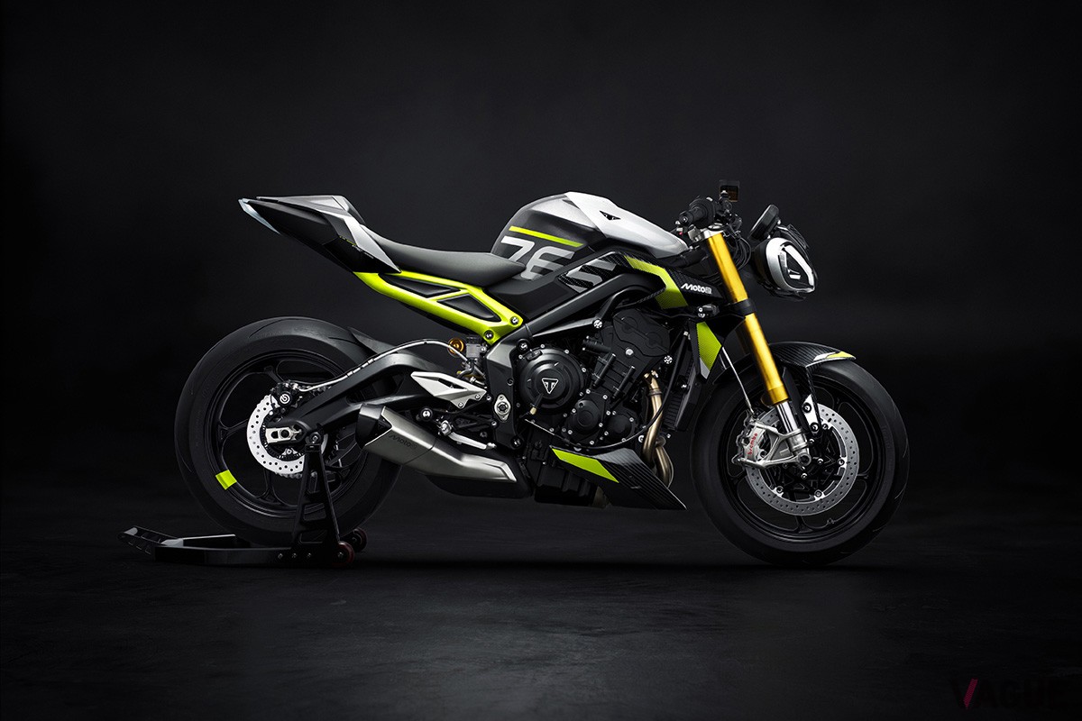 トライアンフ「ストリートトリプル765 Moto２エディション」