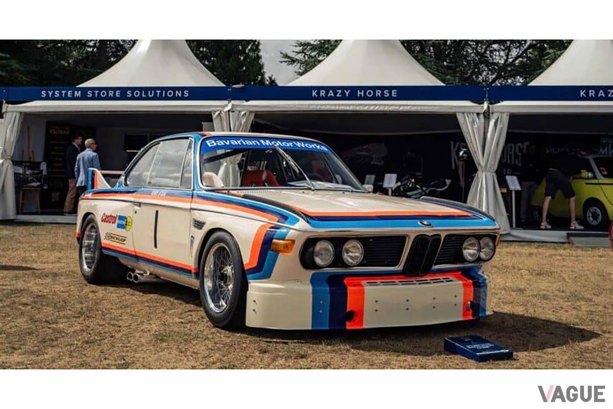 BMW M社の前身であるBMW Motorsport GmbHが初めて手がけたシャシーナンバー「E9/R1」の「3.0 CSL Werks」（C）ディラン・マイルズ