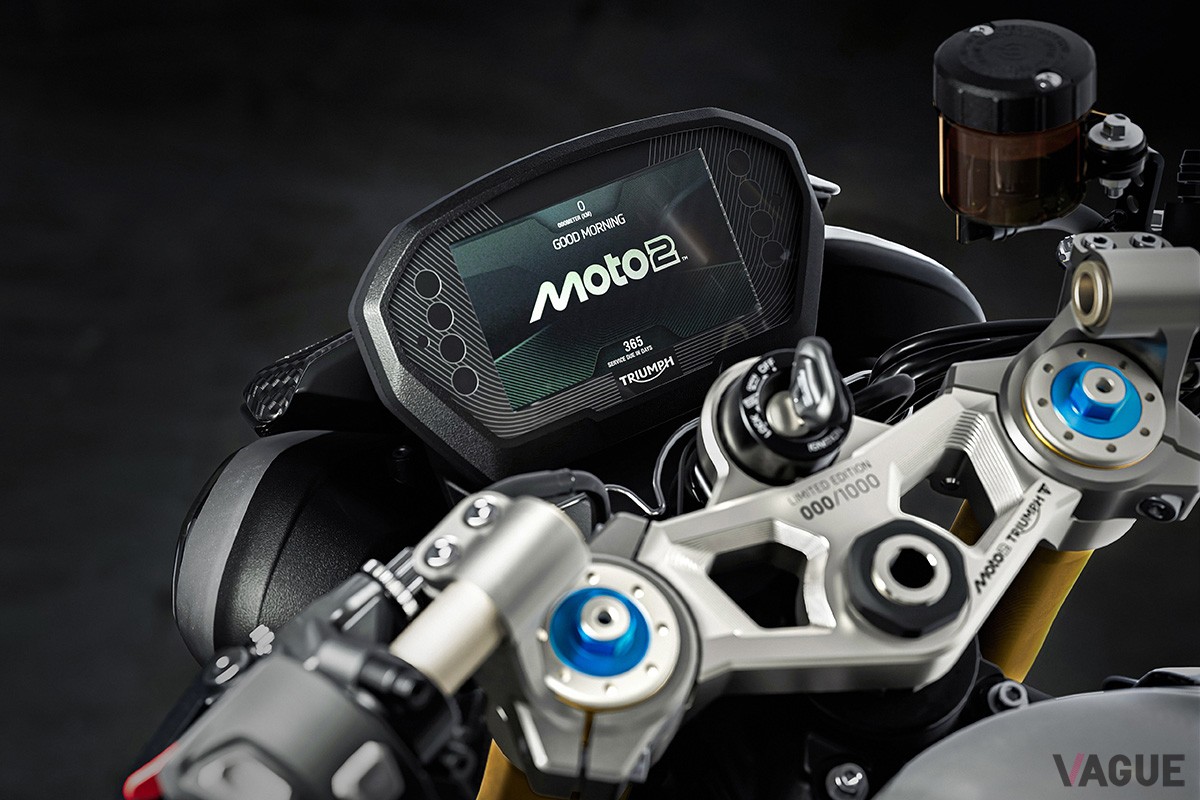 トライアンフ「ストリートトリプル765 Moto２エディション」