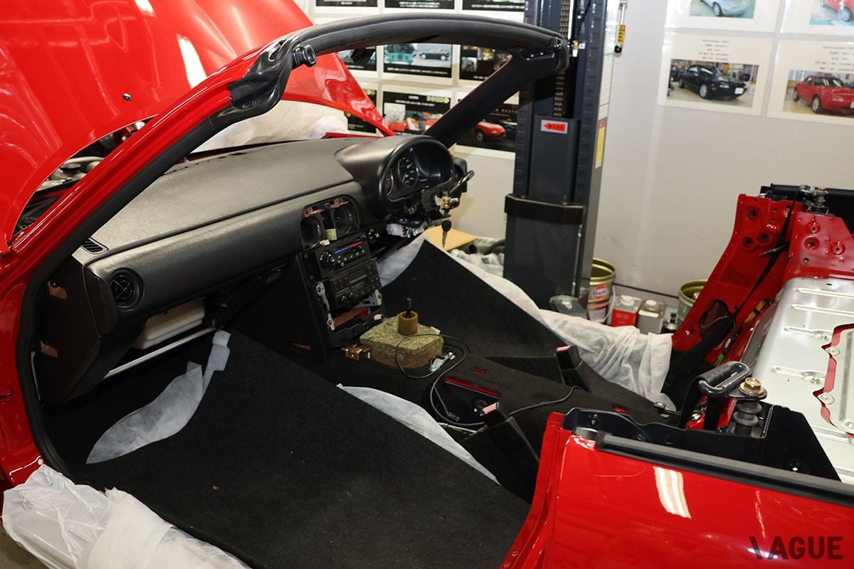 マツダE＆Tでの“クラシックマツダ”の作業風景