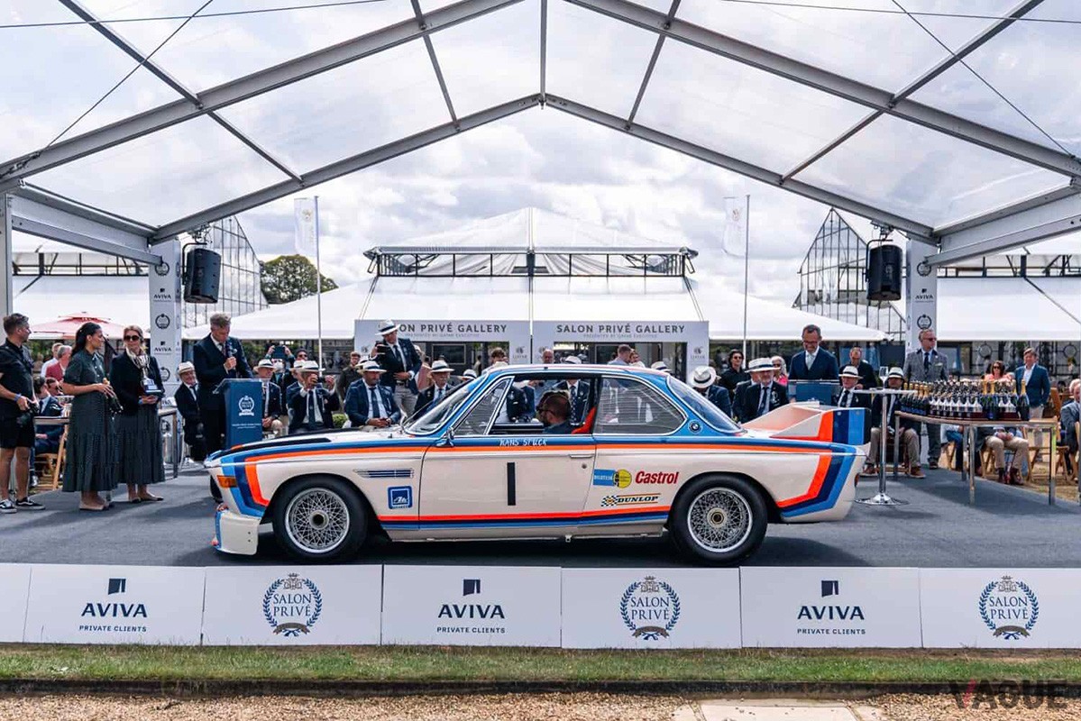 BMW M社の前身であるBMW Motorsport GmbHが初めて手がけたシャシーナンバー「E9/R1」の「3.0 CSL Werks」（C）ディラン・マイルズ