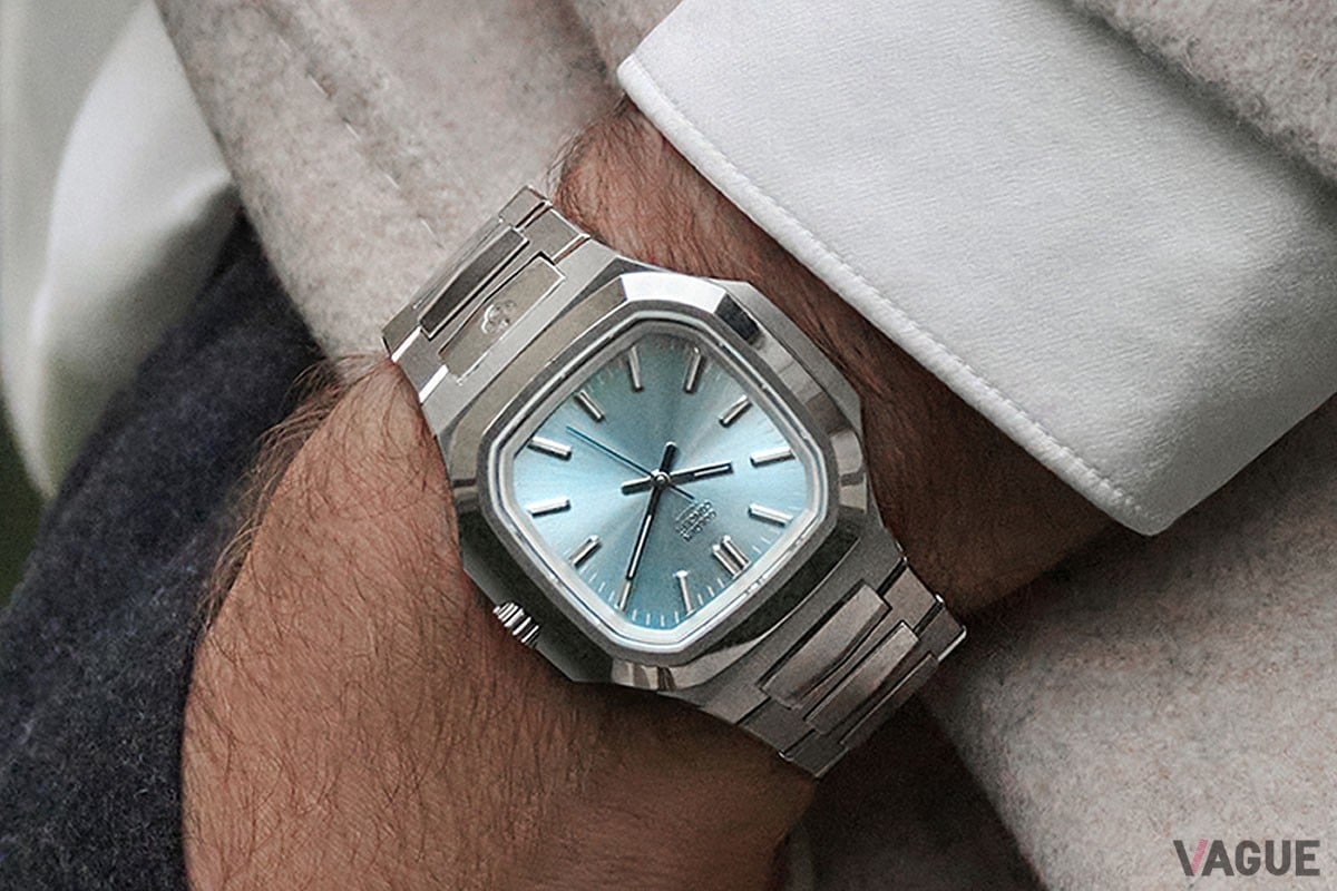 存在感のあるスクエアフォルム、輪郭を強調したメリハリある造形にゴールデンコンセプトらしさが光る