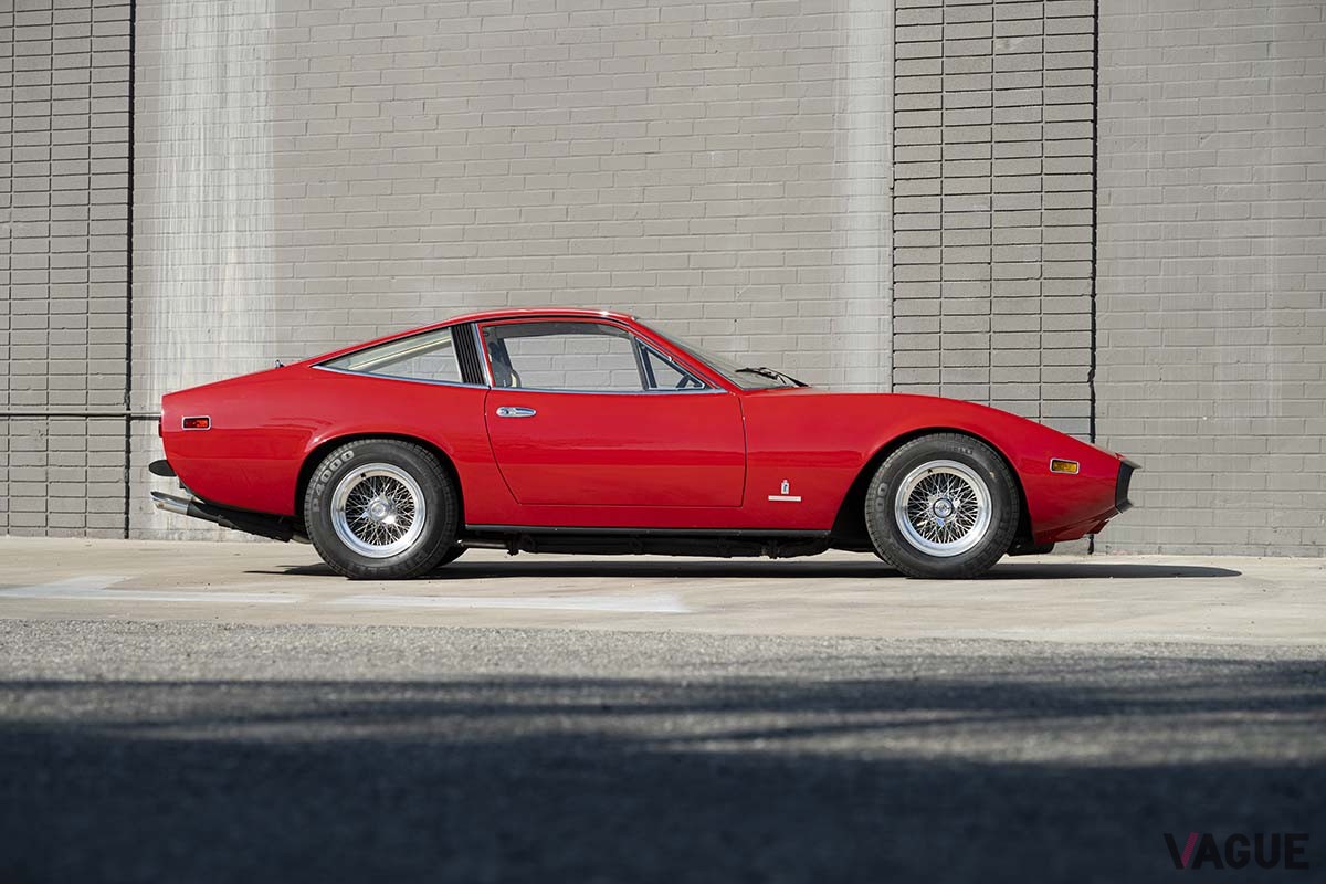 オークションに出品され、約2631万円で落札された1972年式フェラーリ「365GTC／4」Robin Adams(c)2025 Courtesy of RM Sotheby's