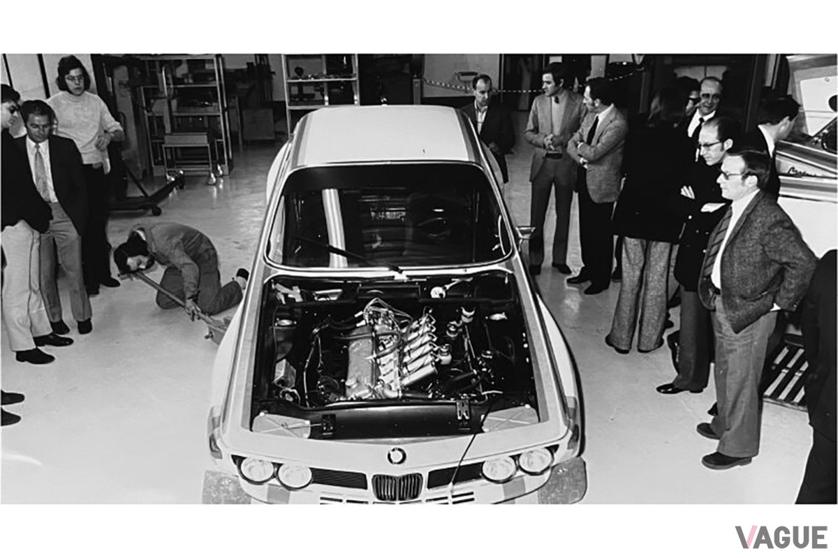 BMW M社の前身であるBMW Motorsport GmbHが初めて手がけたシャシーナンバー「E9/R1」の「3.0 CSL Werks」（C）ディラン・マイルズ