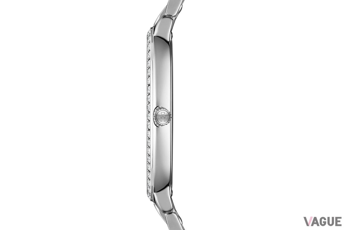 「レイモンド ウェイル トッカータ ヘリテージ」レッドグレープ/SSブレスレット/ベゼルダイヤ（品番：5280-STS-45001、39万6000円 消費税込）