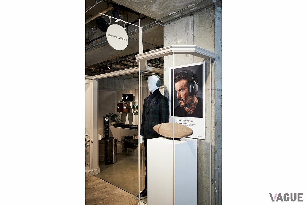 11月15日にオープンした「Bowers & Wilkins AOYAMA」エントランス