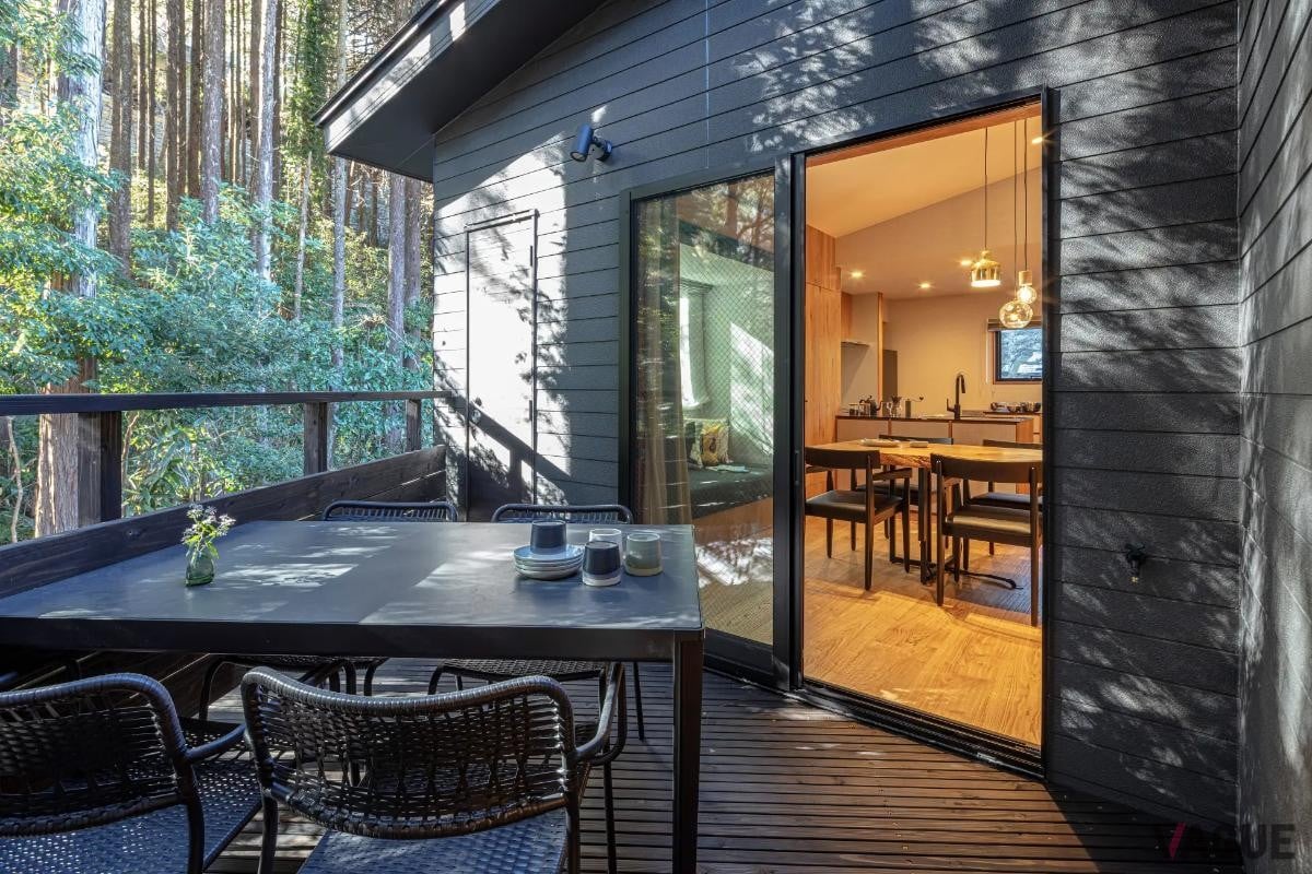 リビング&ダイニング一体の“アウトドアリビング”