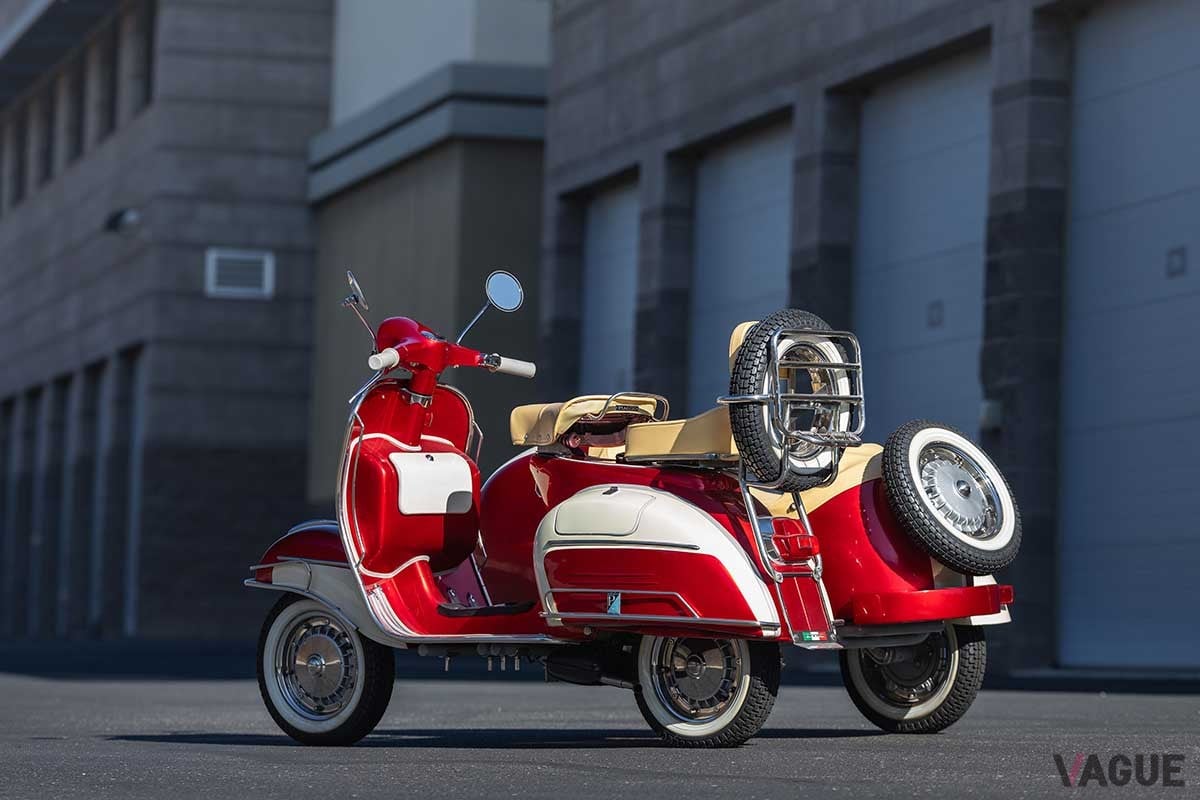 うわ、かわヨ！ 約60年前の「ベスパ」サイドカー仕様をオークションで