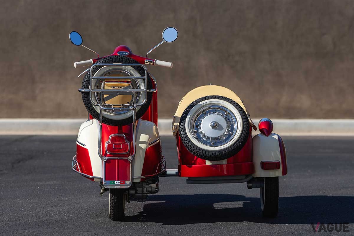 オークションに出品予定の1966年式ピアッジオ「ベスパ150スーパー サイドカー」Patrick Ernzen(c)2025 Courtesy of RM Sotheby's