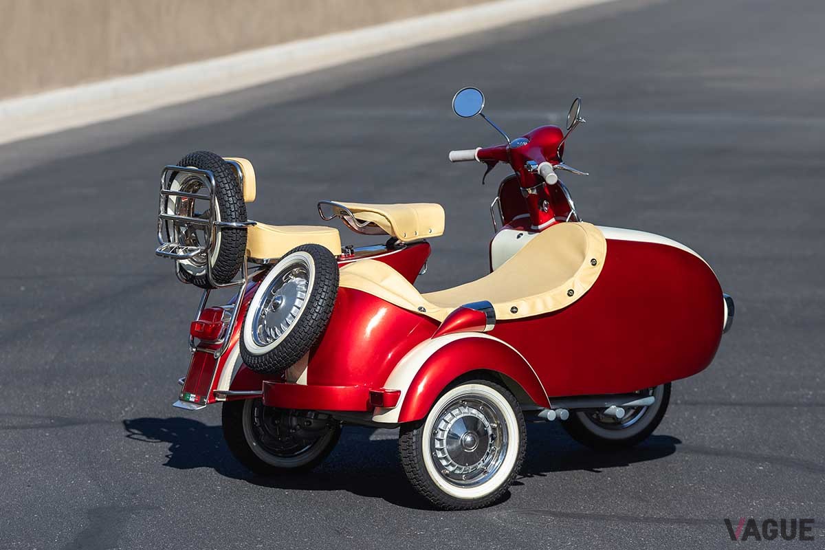 オークションに出品予定の1966年式ピアッジオ「ベスパ150スーパー サイドカー」Patrick Ernzen(c)2025 Courtesy of RM Sotheby's
