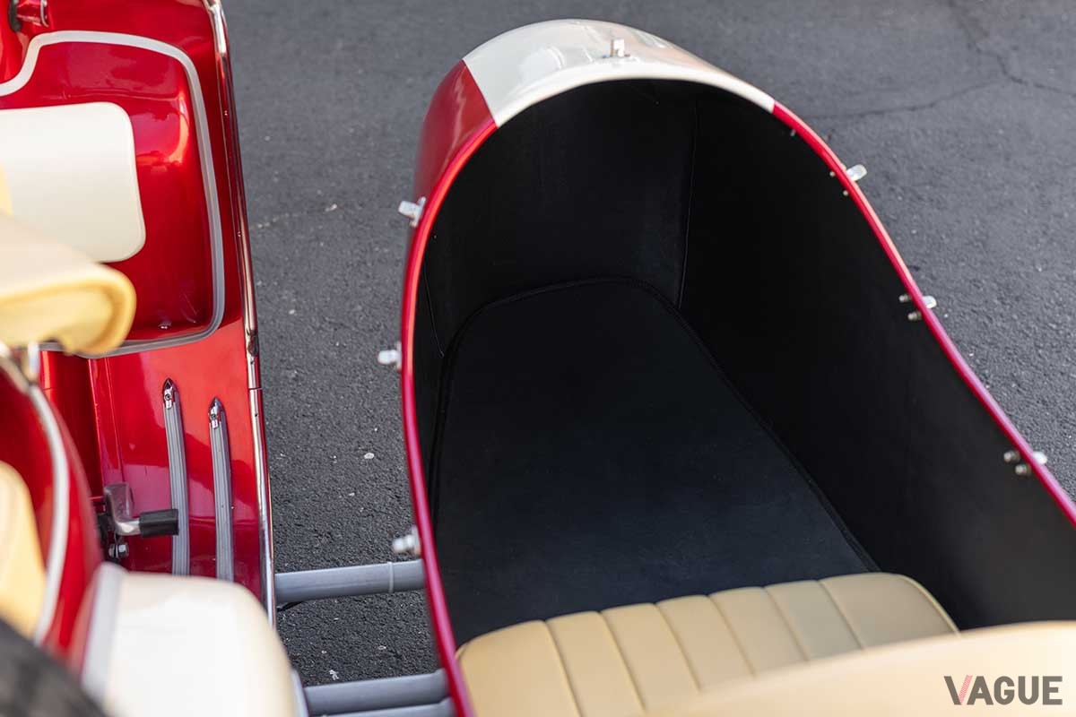 オークションに出品予定の1966年式ピアッジオ「ベスパ150スーパー サイドカー」Patrick Ernzen(c)2025 Courtesy of RM Sotheby's