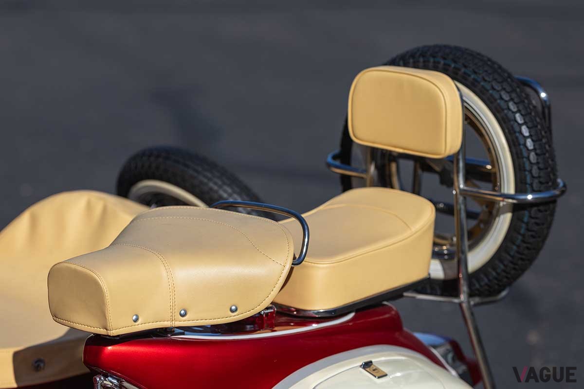 オークションに出品予定の1966年式ピアッジオ「ベスパ150スーパー サイドカー」Patrick Ernzen(c)2025 Courtesy of RM Sotheby's