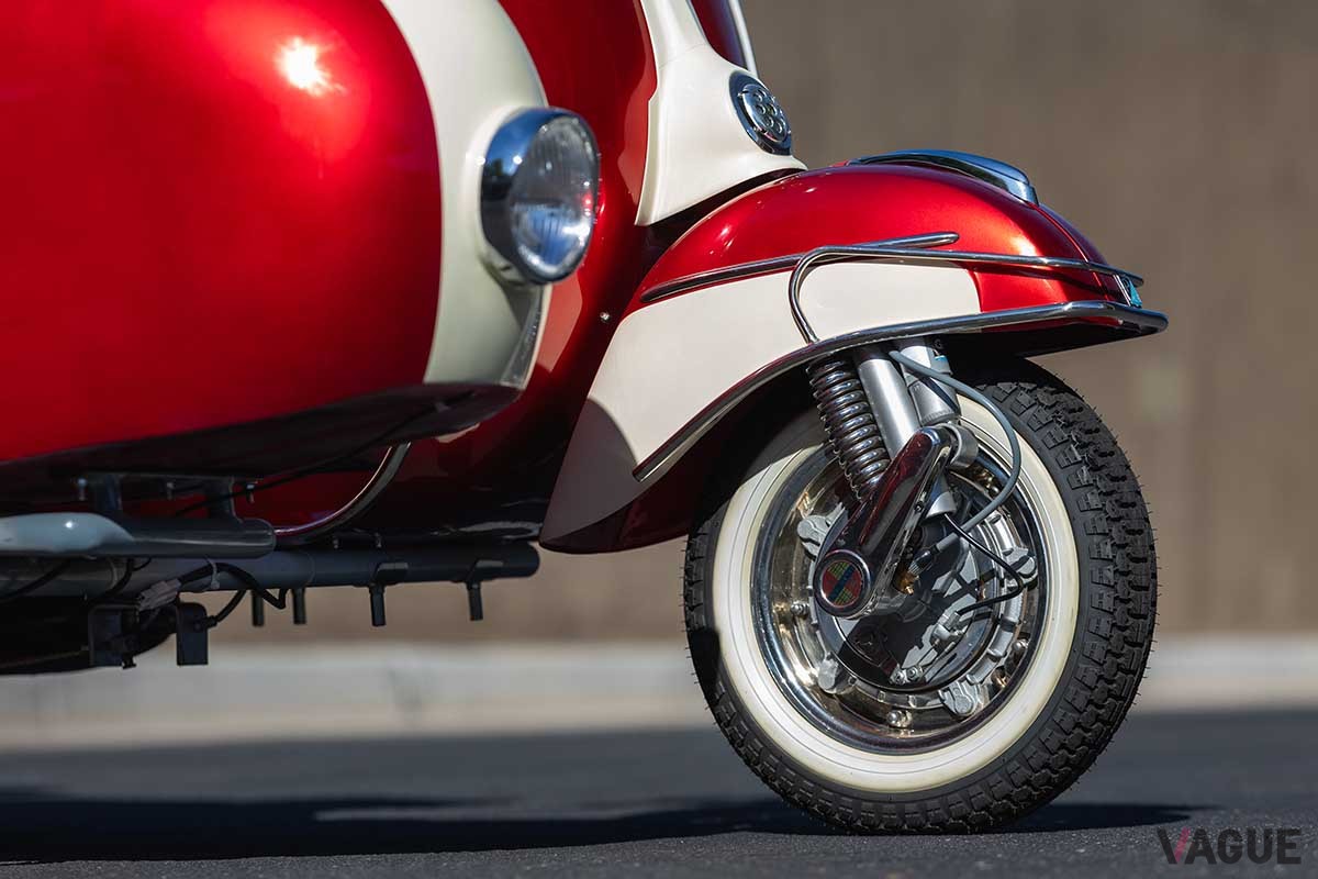 オークションに出品予定の1966年式ピアッジオ「ベスパ150スーパー サイドカー」Patrick Ernzen(c)2025 Courtesy of RM Sotheby's
