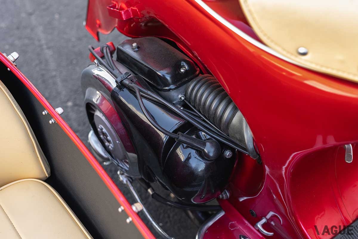 オークションに出品予定の1966年式ピアッジオ「ベスパ150スーパー サイドカー」Patrick Ernzen(c)2025 Courtesy of RM Sotheby's