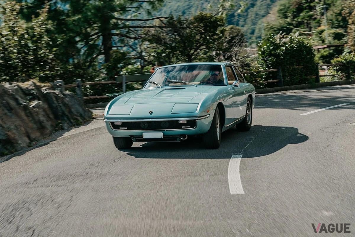 オークションで落札された1969年式ランボルギーニ「イスレロ」(c)BROAD ARROW Auctions