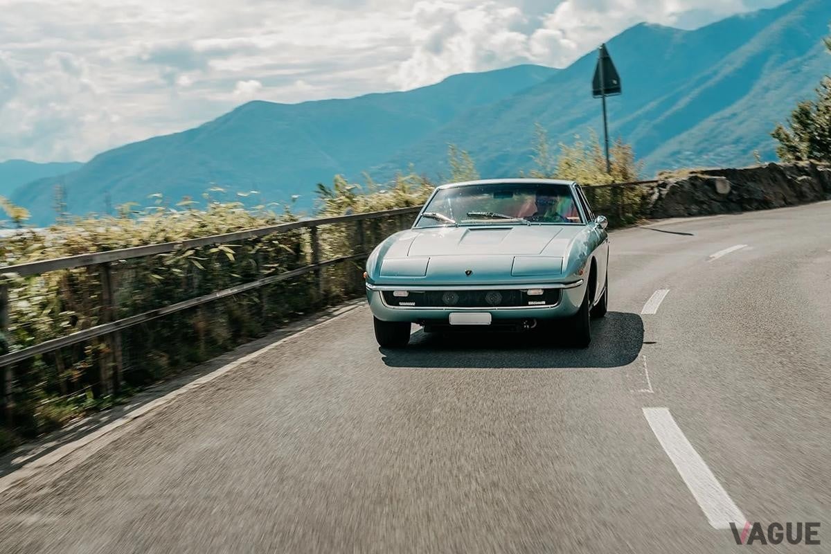 オークションで落札された1969年式ランボルギーニ「イスレロ」(c)BROAD ARROW Auctions