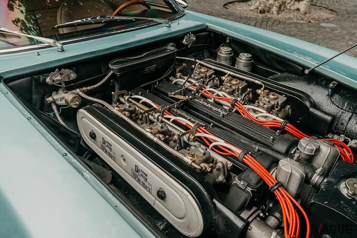 オークションで落札された1969年式ランボルギーニ「イスレロ」(c)BROAD ARROW Auctions