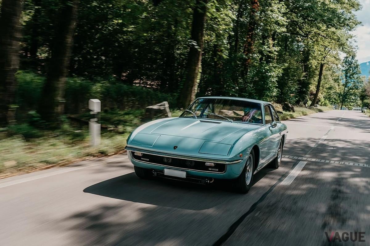 オークションで落札された1969年式ランボルギーニ「イスレロ」(c)BROAD ARROW Auctions