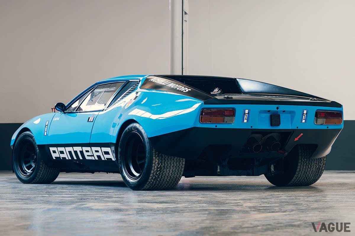 オークションに出品され落札された1972年式デ・トマソ「パンテーラ」グループ4仕様Simon Gosselin(c)2025 Courtesy of RM Sotheby's