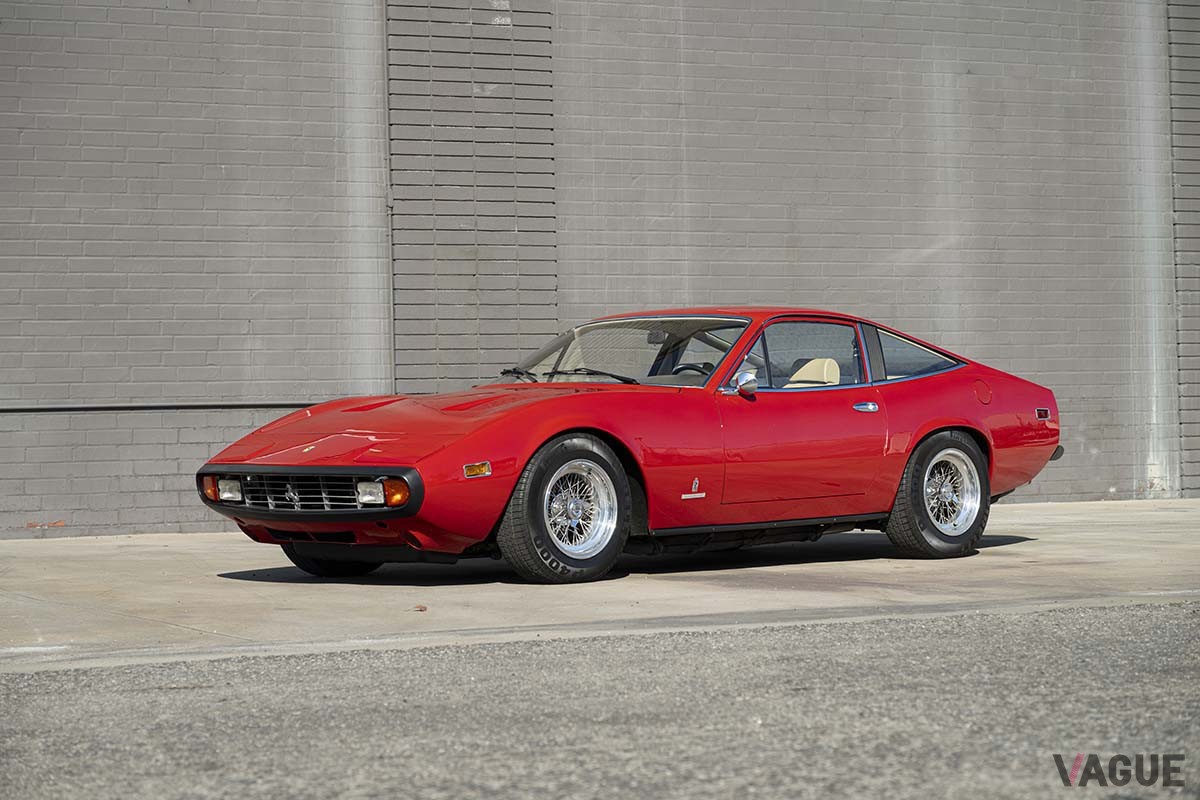 オークションに出品され、約2631万円で落札された1972年式フェラーリ「365GTC／4」Robin Adams(c)2025 Courtesy of RM Sotheby's