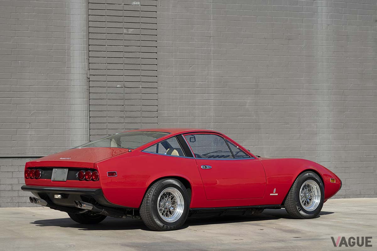 オークションに出品され、約2631万円で落札された1972年式フェラーリ「365GTC／4」Robin Adams(c)2025 Courtesy of RM Sotheby's