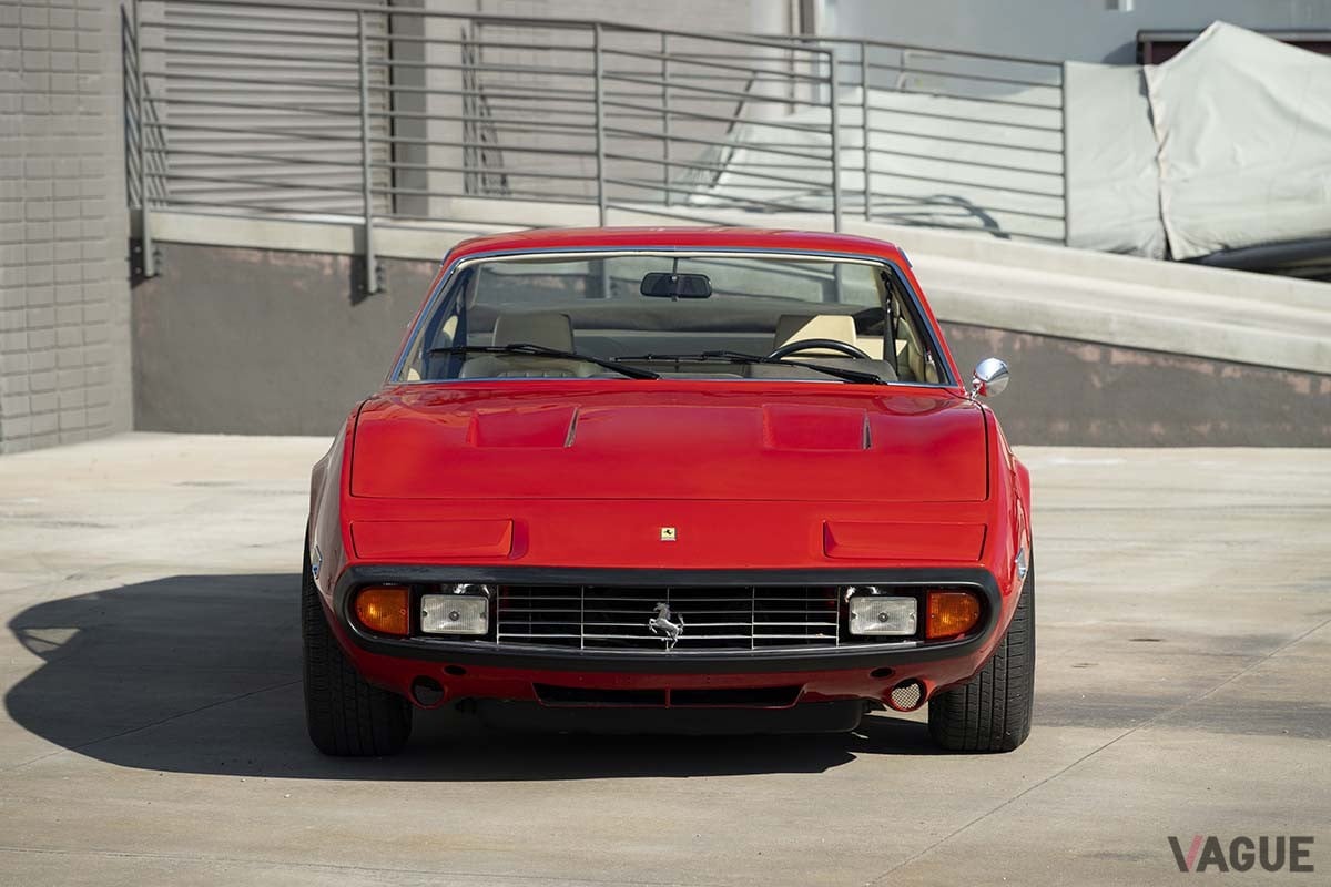 オークションに出品され、約2631万円で落札された1972年式フェラーリ「365GTC／4」Robin Adams(c)2025 Courtesy of RM Sotheby's