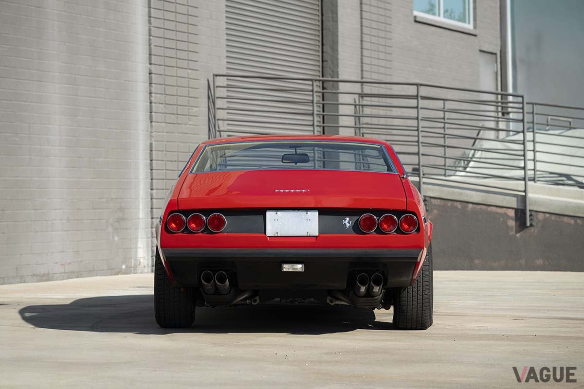 オークションに出品され、約2631万円で落札された1972年式フェラーリ「365GTC／4」Robin Adams(c)2025 Courtesy of RM Sotheby's