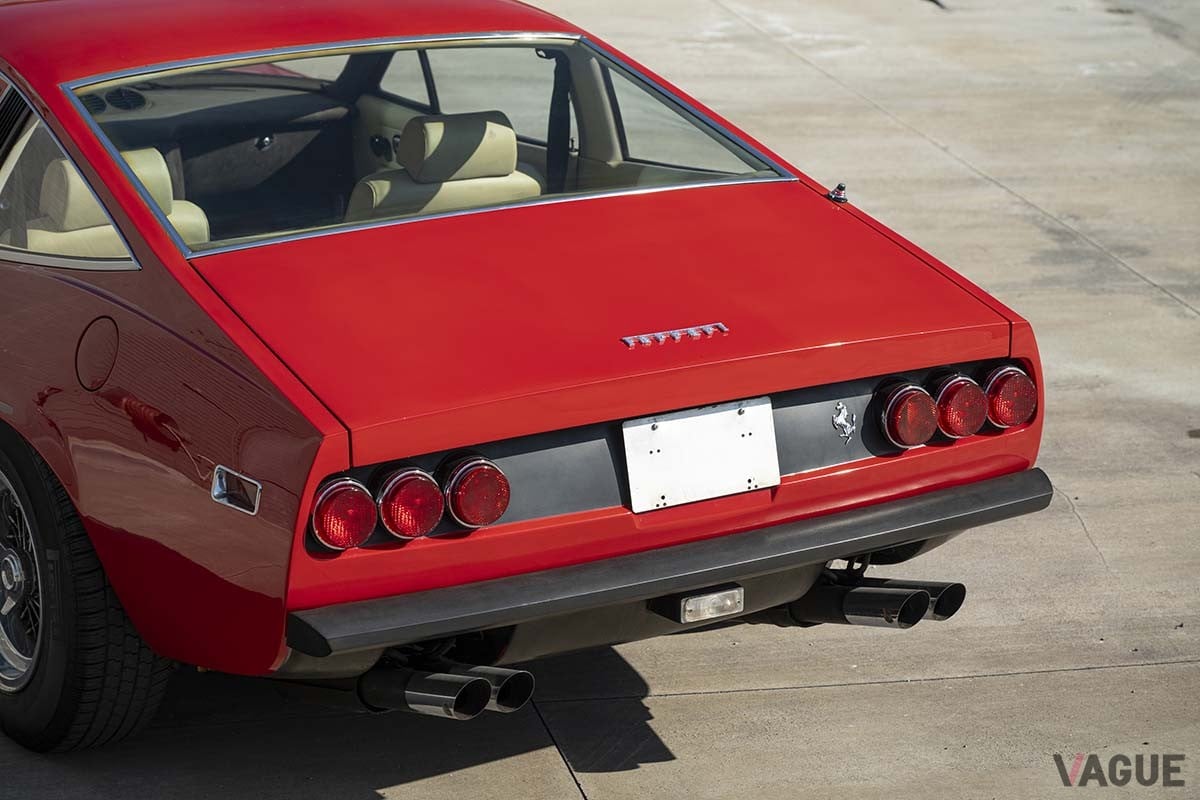 オークションに出品され、約2631万円で落札された1972年式フェラーリ「365GTC／4」Robin Adams(c)2025 Courtesy of RM Sotheby's