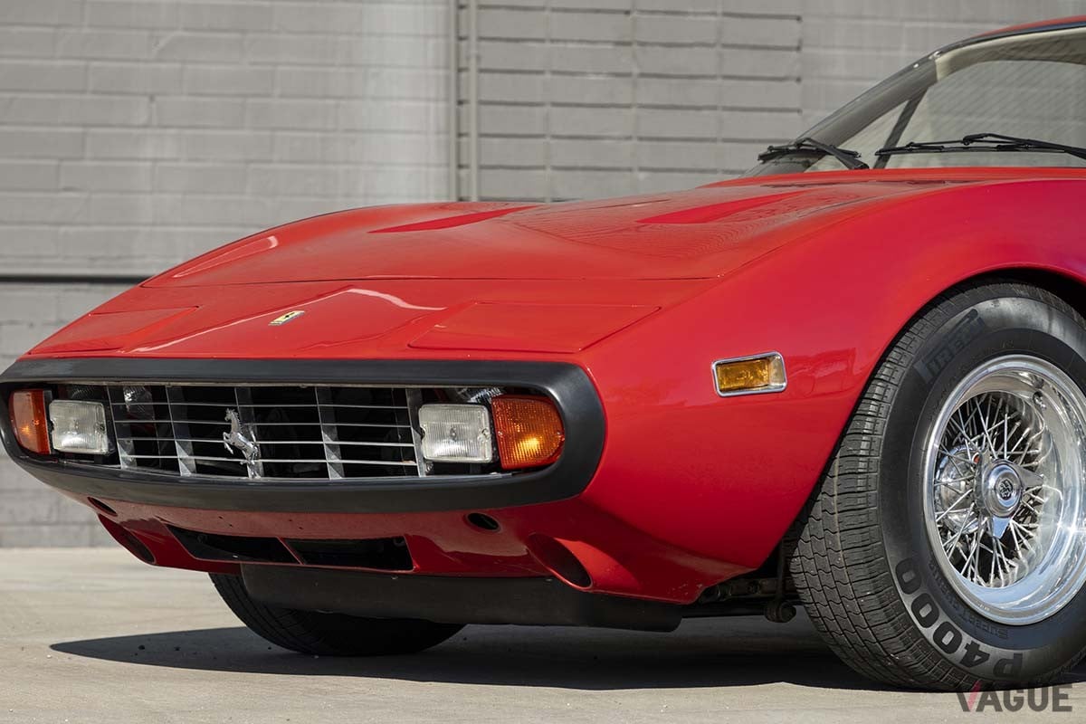 オークションに出品され、約2631万円で落札された1972年式フェラーリ「365GTC／4」Robin Adams(c)2025 Courtesy of RM Sotheby's