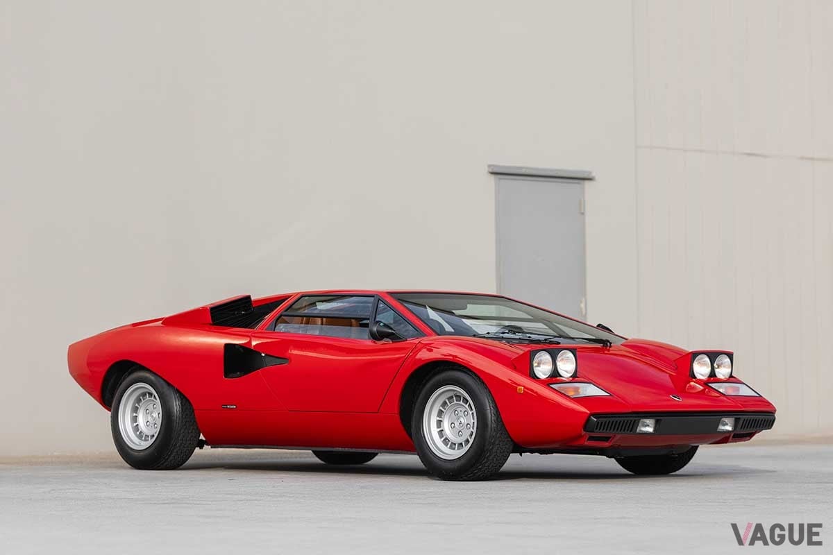 オークションに出品され落札された1977年式ランボルギーニ「カウンタックLP400」Patrick Ernzen(c)2025 Courtesy of RM Sotheby's