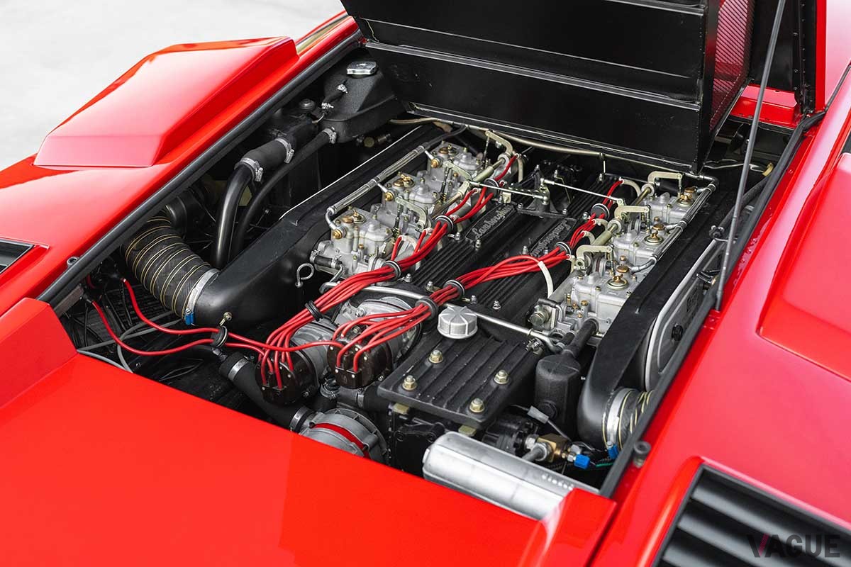オークションに出品され落札された1977年式ランボルギーニ「カウンタックLP400」Patrick Ernzen(c)2025 Courtesy of RM Sotheby's