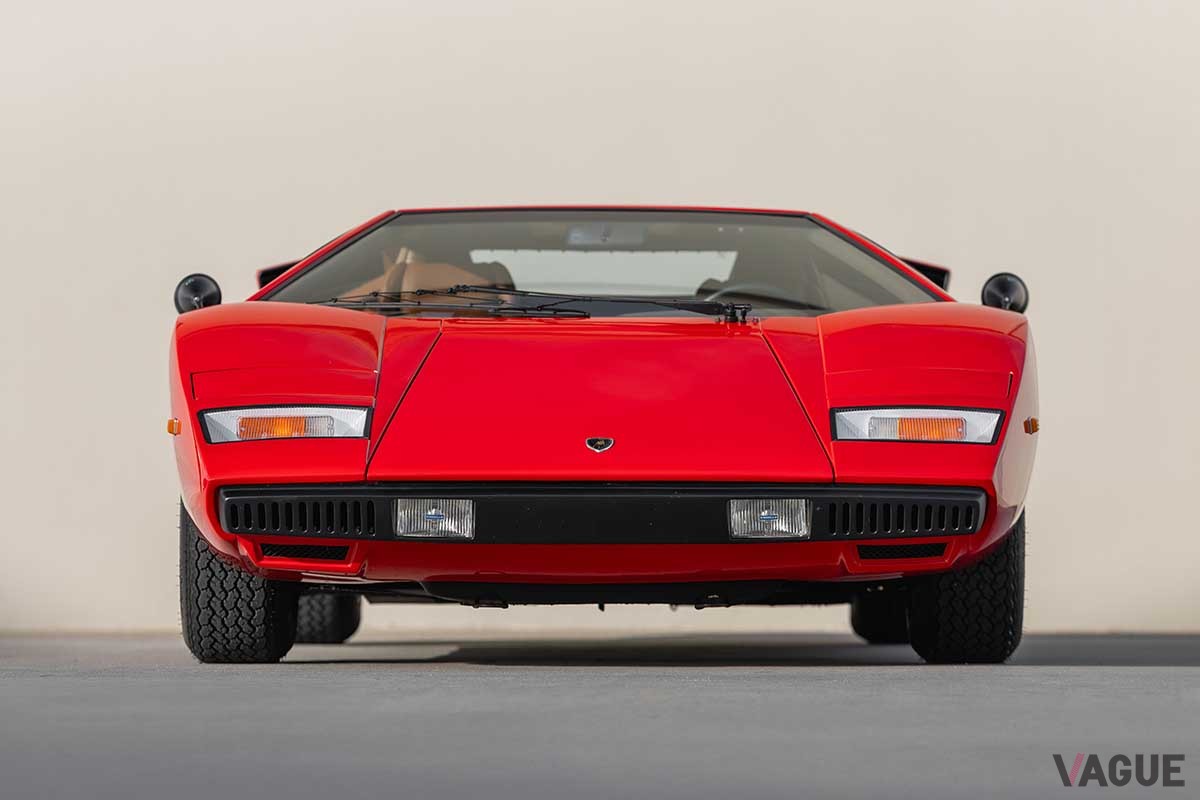 オークションに出品され落札された1977年式ランボルギーニ「カウンタックLP400」Patrick Ernzen(c)2025 Courtesy of RM Sotheby's