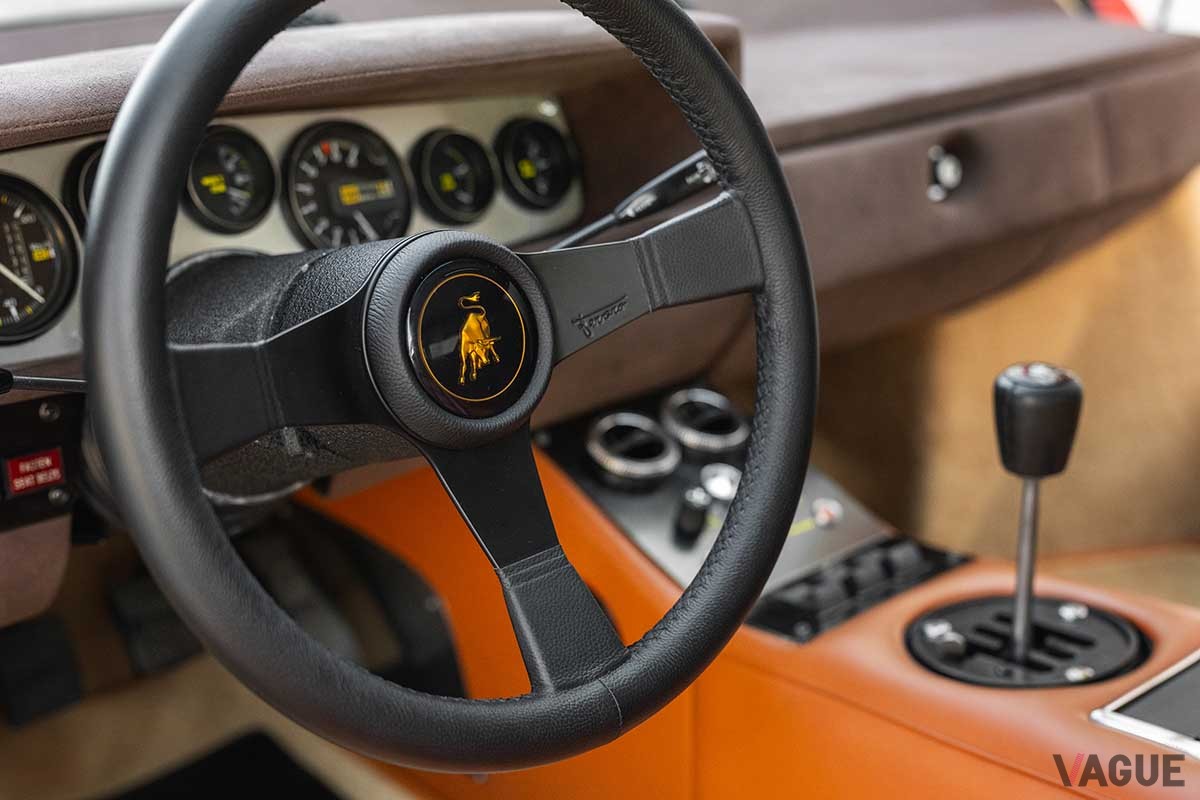 オークションに出品され落札された1977年式ランボルギーニ「カウンタックLP400」Patrick Ernzen(c)2025 Courtesy of RM Sotheby's