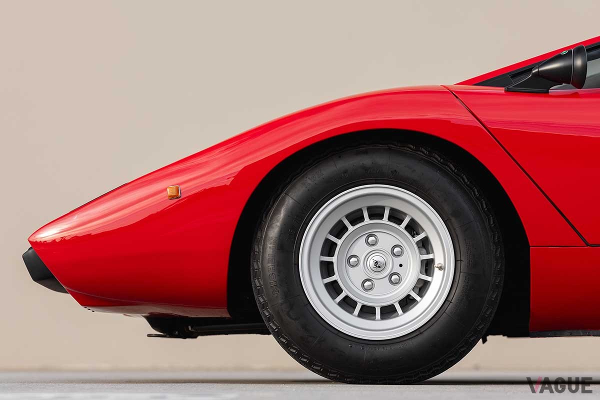 オークションに出品され落札された1977年式ランボルギーニ「カウンタックLP400」Patrick Ernzen(c)2025 Courtesy of RM Sotheby's