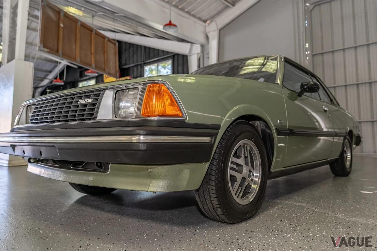 米国オークションに出品、落札された1982年式マツダ「626クーペ」